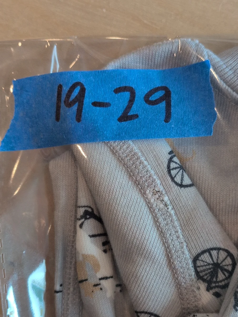 Hanna Andersson Organic Cotton 2-Way Zip Sleeper Pajamas Dogs on Bicycles 2T